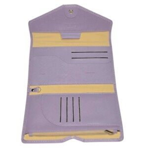 Zopper Elegant Purple Women's Travel Snap Wallet, NWOT